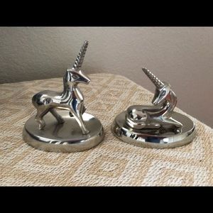 Pewter Unicorn figures